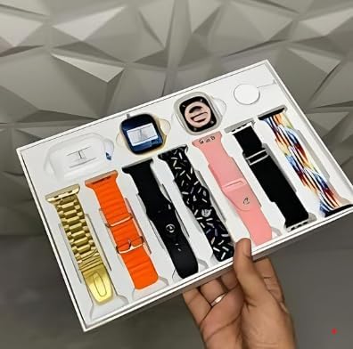 I20 Ultra Max suit Smart Watch 10 in 1 box