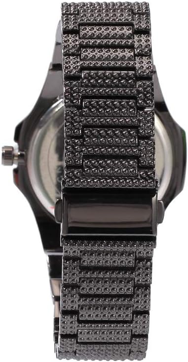 Moca Jewelry Iced Out Fashion Big Dial